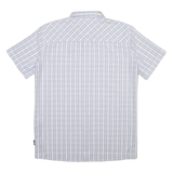 JACK WOLFSKIN Mens Shirt White Check L