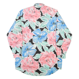 MAGI Womens Shirt Pink Floral Long Sleeve L