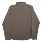 THE NORTH FACE Womens Plain Shirt Grey Long Sleeve M