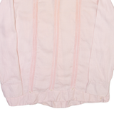 LA CUBANA Womens Plain Shirt Pink Long Sleeve M
