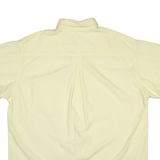 RIFLE Mens Plain Shirt Yellow M
