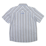 MAMMUT Mens Shirt Blue Striped L