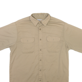 CARHARTT Mens Plain Shirt Beige L