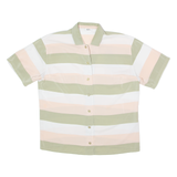 ARA Womens Shirt White Striped UK 16