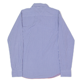 TOMMY HILFIGER Mens Shirt Blue Gingham Long Sleeve M