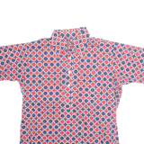 MACH Womens Shirt Red Spotted XL