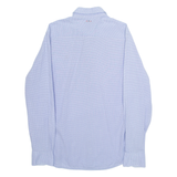 NAPAPIJRI Urban Fit Mens Shirt Blue Gingham Long Sleeve L