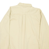 TOMMY HILFIGER Mens Plain Shirt Beige Long Sleeve XL