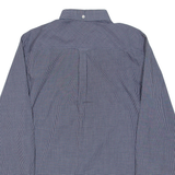 BEN SHERMAN Mens Shirt Black Check Long Sleeve S