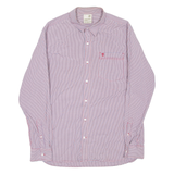 TIMBERLAND Mens Shirt Red Check Long Sleeve XL