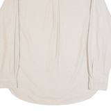 TIMBERLAND Mens Plain Shirt Beige Long Sleeve XL