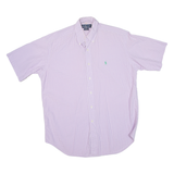 RALPH LAUREN Blake Mens Shirt Purple Check M