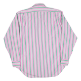 RALPH LAUREN Mens Shirt Pink Striped Long Sleeve M