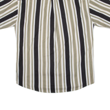 GOLF CLASSICS Mens Shirt Green Striped M