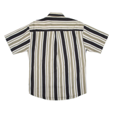 GOLF CLASSICS Mens Shirt Green Striped M