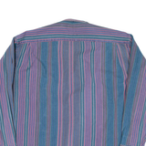 DOCKERS Mens Shirt Blue Striped Long Sleeve XL
