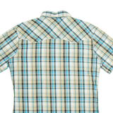 WRANGLER Mens Shirt Brown Check M