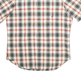 NAUTICA Mens Shirt White Check M