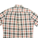 NAUTICA Mens Shirt White Check M