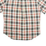 NAUTICA Mens Shirt White Check M