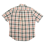 NAUTICA Mens Shirt White Check M