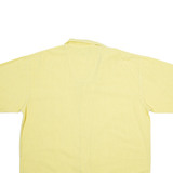 NAUTICA Mens Shirt Yellow Check L