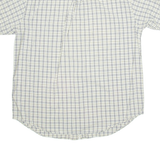 NAUTICA Mens Shirt White Check L