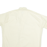 BASILICA Mens Plain Shirt Cream M