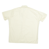 BASILICA Mens Plain Shirt Cream M