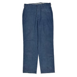 Unbranded Cord Trousers - 30″ Waist Blue Cotton