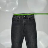501 Levis Jeans - 31W 32L Grey Cotton