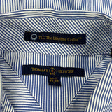 Tommy Hilfiger Striped Shirt - Large Blue Cotton