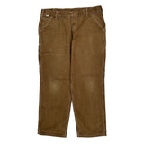 Carhartt Carpenter Pants - 38W 30L Brown Cotton
