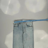 501 Levis Jeans - 28W UK 8 Light Wash Denim