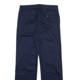 POLO RALPH LAUREN Womens Trousers Blue Regular Straight W27 L27