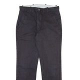 LEVI'S Mens Trousers Grey Slim Straight W32 L32