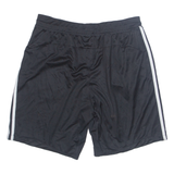 ADIDAS Mens Sports Shorts Black Relaxed L W30