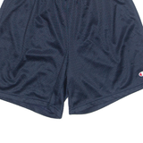 CHAMPION Womens Sports Shorts Blue Relaxed M W26