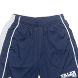 ADIDAS VALOR BASEBALL USA Mens Sports Shorts Blue Relaxed S W26