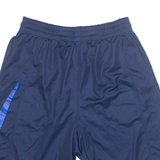 NIKE Mens Sports Shorts Blue Relaxed XL W30