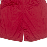 ADIDAS Jeffersonville Red Devils USA Mens Sports Shorts Red Relaxed XL W33