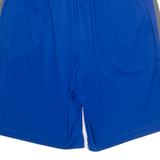 REEBOK Mens Sports Shorts Blue Relaxed L W31