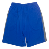 REEBOK Mens Sports Shorts Blue Relaxed L W31