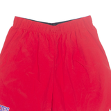 NIKE HUSKIES FOOTBALL USA Mens Sports Shorts Red Relaxed M W28