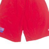 NIKE HUSKIES FOOTBALL USA Mens Sports Shorts Red Relaxed M W28