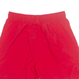 NIKE HUSKIES FOOTBALL USA Mens Sports Shorts Red Relaxed M W28