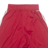ADIDAS Player ID R Mens Sports Shorts Red Relaxed S W24