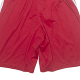 ADIDAS Player ID R Mens Sports Shorts Red Relaxed S W24
