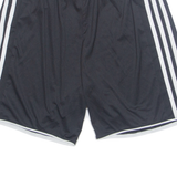 ADIDAS Mens Sports Shorts Black Relaxed M W28