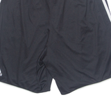 ADIDAS Mens Sports Shorts Black Relaxed M W28